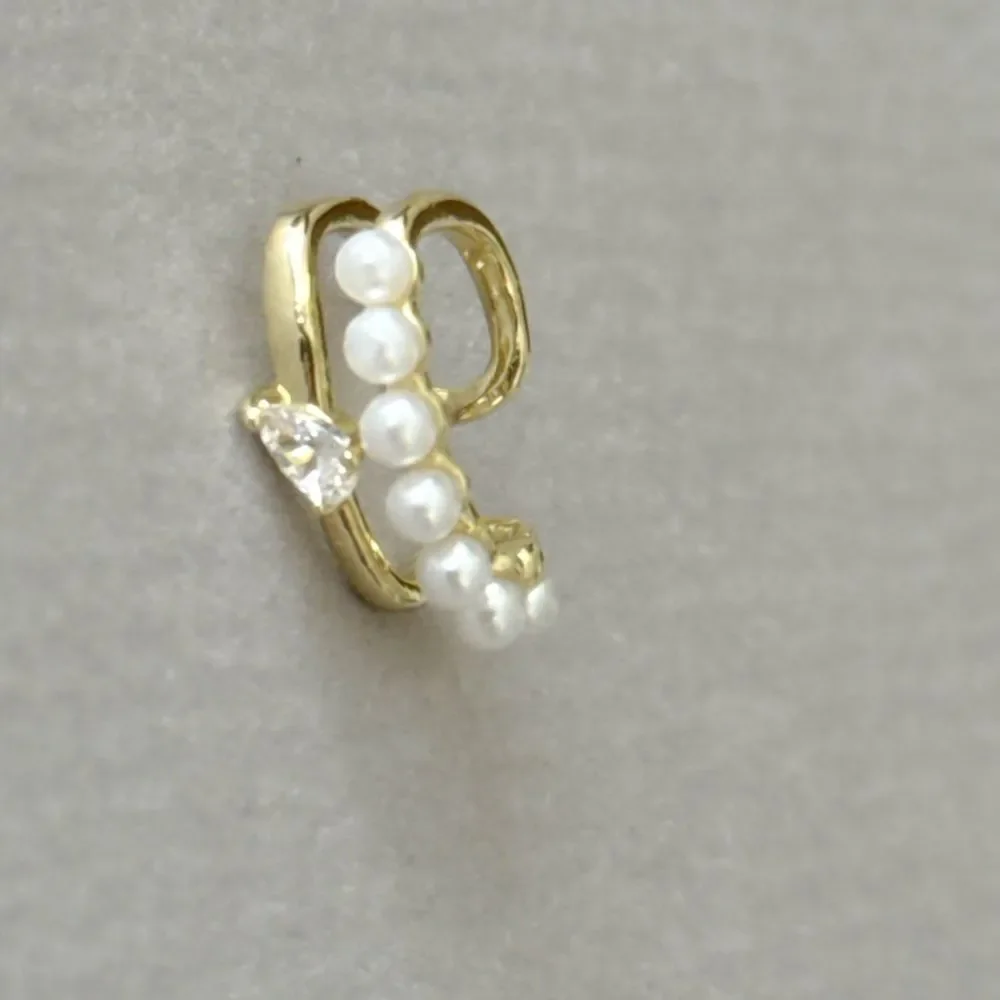 pearl cuff earrings A800